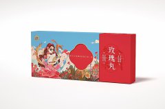 复古的保健品包装盒定制，极具韵味